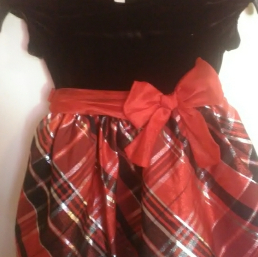 Bonnie Baby 24M Black and Red Dress